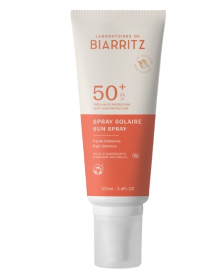 Alga Maris - Spray Solaire SPF 50+ Huile de Coco et Alga Gorria - 100ml Alga Maris - Spray Solaire SPF 50+ Huile de Coco et Alga Gorria - 100ml
