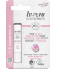 Baume à lèvres rose tendre 4.5g Lavera rose perle huile de ricin Espritphyto