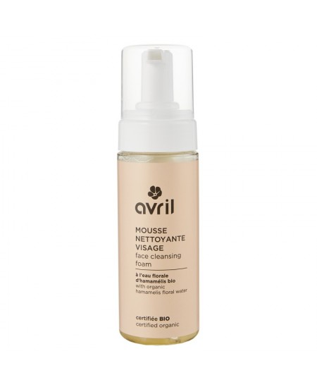 Mousse nettoyante démaquillante visage - 150 ml - Avril hamamelis lotus aloe vera Espritphyto Mousse nettoyante démaquillante visage - 150 ml - Avril hamamelis lotus aloe vera Espritphyto