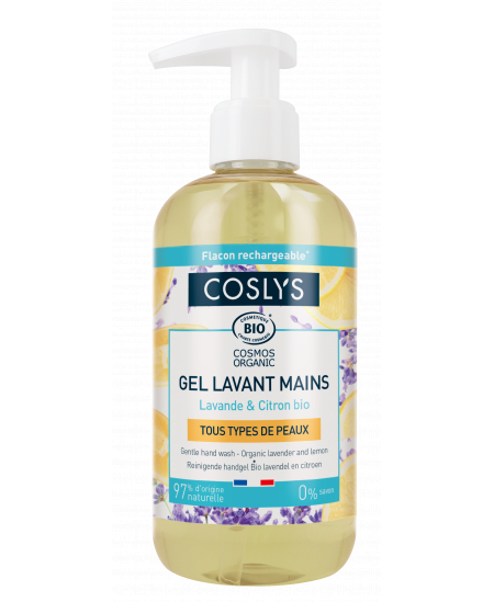 Coslys - Crème lavante mains douceur Lavande Citron - 300 ml Coslys - Crème lavante mains douceur Lavande Citron - 300 ml