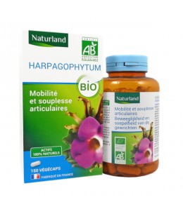 Harpagophytum bio 150 Végécaps - Naturland articulations foie Espritphyto