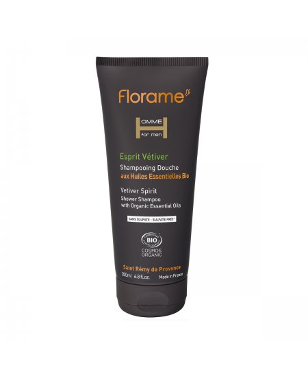 Florame - Shampoing douche Esprit Vétiver - 200 ml Florame - Shampoing douche Esprit Vétiver - 200 ml