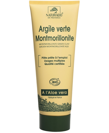 Naturado Argile verte Montmorillonite en tube 300 gr pret à l'emploi Espritphyto Naturado Argile verte Montmorillonite en tube 300 gr pret à l'emploi Espritphyto
