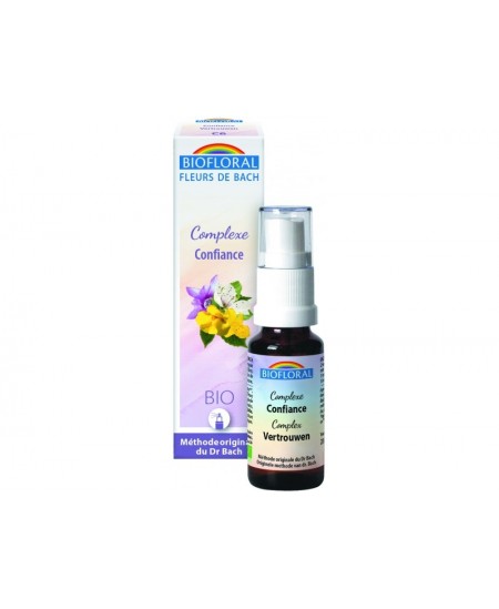 Biofloral - Complexe floral n°6 Confiance en spray - 20 ml Biofloral - Complexe floral n°6 Confiance en spray - 20 ml