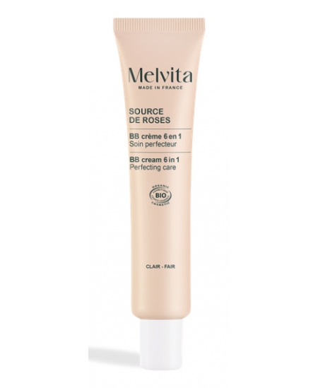 Melvita - Nectar de Roses BB Crème bio Teinte Clair - 40 ml Melvita - Nectar de Roses BB Crème bio Teinte Clair - 40 ml
