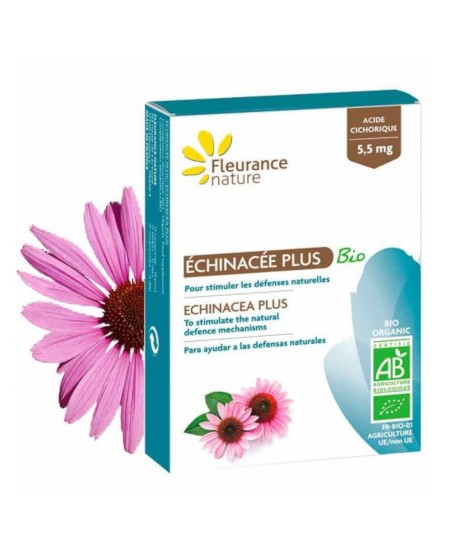 Fleurance Nature - Echinacée Plus Bio - 15 comprimés Fleurance Nature - Echinacée Plus Bio - 15 comprimés