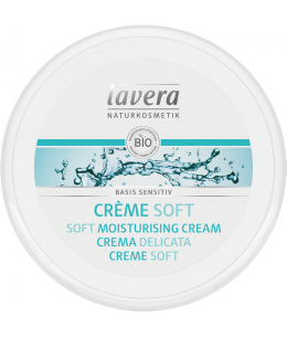 Lavera - Crème Soft Jojoba Aloé Vera Basis Sensitiv - 150 ml