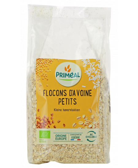 Primeal - Flocons d'avoine petits - 500 g