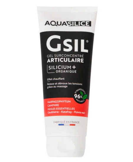 GSil Gel Surconcentré Articulaire Tube - 200 ml - Aquasilice articulations Espritphyto GSil Gel Surconcentré Articulaire Tube - 200 ml - Aquasilice articulations Espritphyto