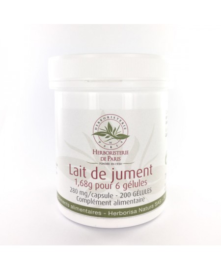 Herboristerie de Paris - Lait de Jument - 200 Gélules Herboristerie de Paris - Lait de Jument - 200 Gélules