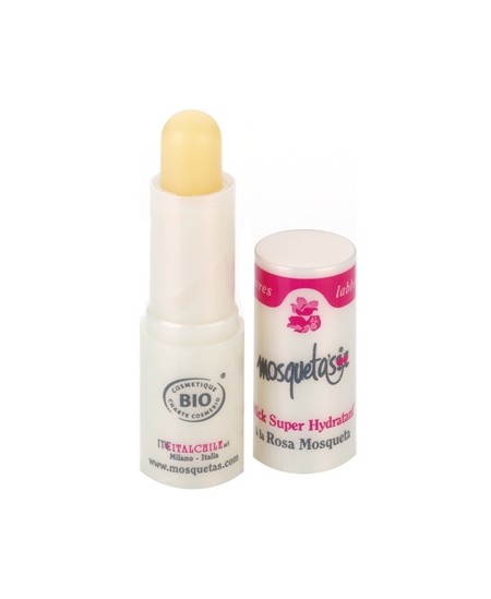 Mosqueta's - Stick soin des lèvres à la Rose Musquée - 4,5 ml Mosqueta's - Stick soin des lèvres à la Rose Musquée - 4,5 ml