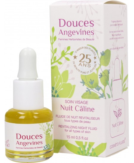 Les Douces Angevines - Nuit Câline Soin de nuit revitalisant baume fluide - 15 ml