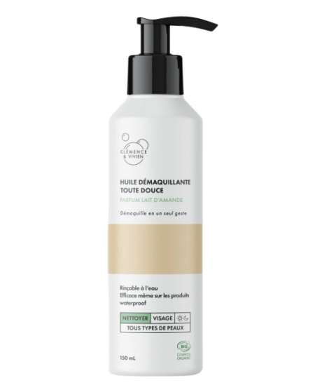 Clemence & Vivien - Huile Démaquillante Toute Douce - 150 ml Clemence & Vivien - Huile Démaquillante Toute Douce - 150 ml