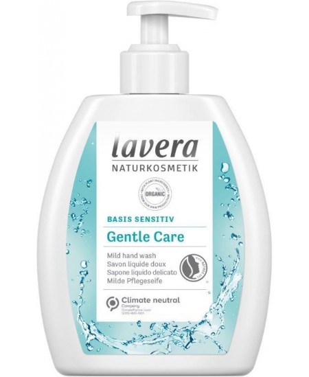 Savon liquide doux  Basis Sensitiv - 250 ml - Lavera Naturkosmetik Espritphyto