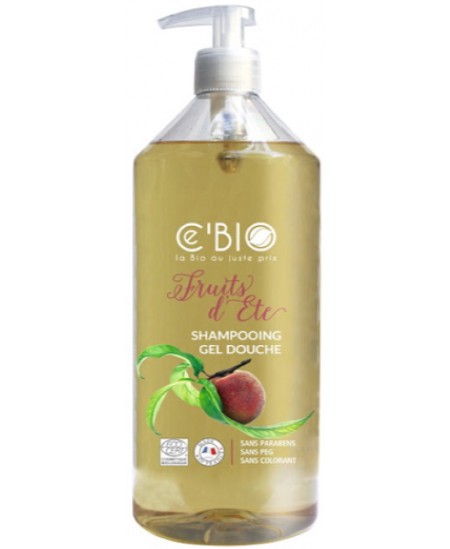 C'BIO - Shampooing douche Fruits d'Eté - 500ml shampoing bio espritphyto C'BIO - Shampooing douche Fruits d'Eté - 500ml shampoing bio espritphyto