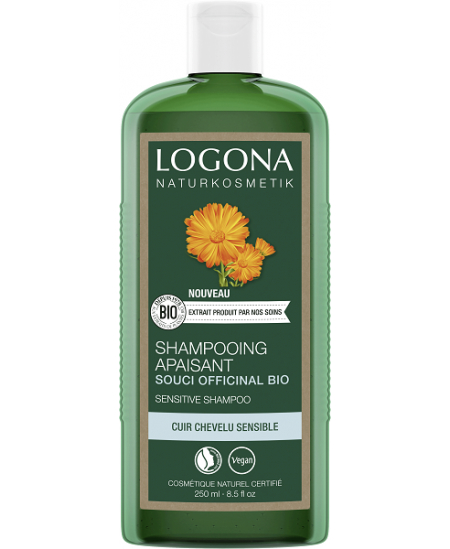 Logona - Shampooing Apaisant à l'acacia bio - 250 ml cuir chevelu irrité Espritphyto