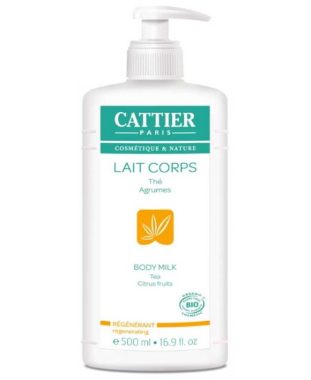 Cattier - Lait corps hydratant Régénérant Pamplemousse Citron - 500 ml Cattier - Lait corps hydratant Régénérant Pamplemousse Citron - 500 ml