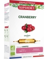 Cranberry Bio - 20 ampoules de 15ml - Super Diet cystite chronique espritphyto