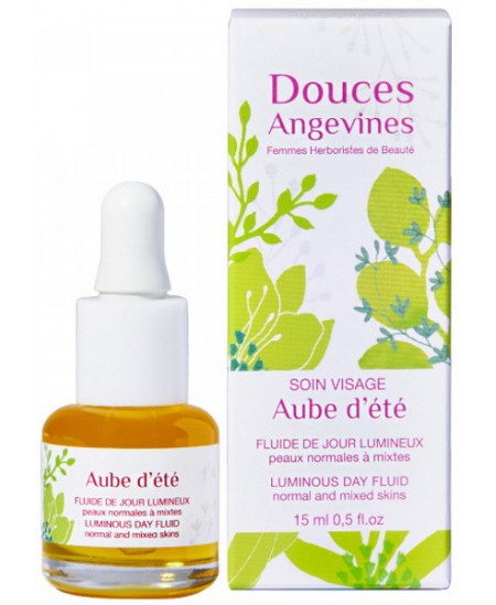 Les Douces Angevines - Aube d'été Soin de jour rééquilibrant baume fluide - 15 ml Les Douces Angevines - Aube d'été Soin de jour rééquilibrant baume fluide - 15 ml