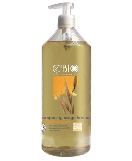 CéBio Shampooing usage fréquent Miel Calendula Avoine 1L C'BIO shampoing Espritphyto CéBio Shampooing usage fréquent Miel Calendula Avoine 1L C'BIO shampoing Espritphyto
