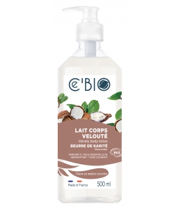 Lait corporel douceur Karité 500ml C'BIO lait corps bio Espritphyto