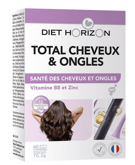 Diet Horizon - Total Cheveux et Ongles - 60 comprimés