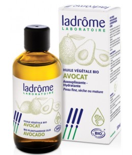 Ladrome - Huile végétale d'Avocat assouplissante et hydratante - 100 ml