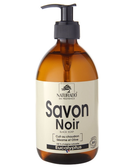 Savon Douche Noir Eucalyptus 500ml Naturado Espritphyto