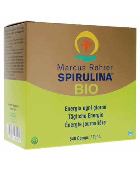 Recharge Spiruline Bio Energie et Immunité Bio 540 comprimés Marcus Rohrer