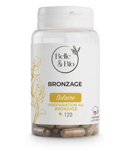 Belle et Bio - Bronzage naturel (Bixa Carotte Bourrache) - 120 gélules