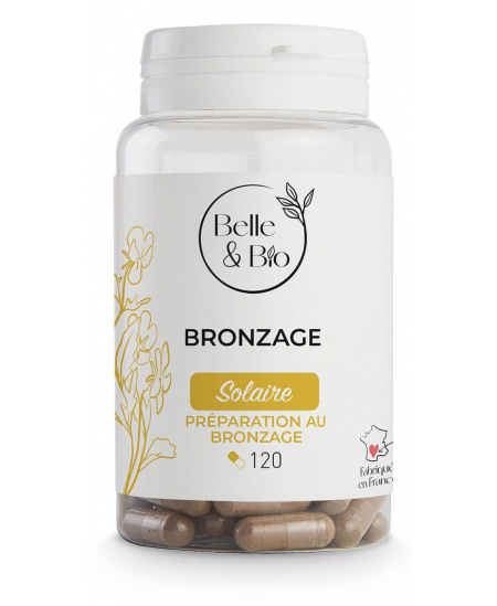 Belle et Bio - Bronzage naturel (Bixa Carotte Bourrache) - 120 gélules Belle et Bio - Bronzage naturel (Bixa Carotte Bourrache) - 120 gélules