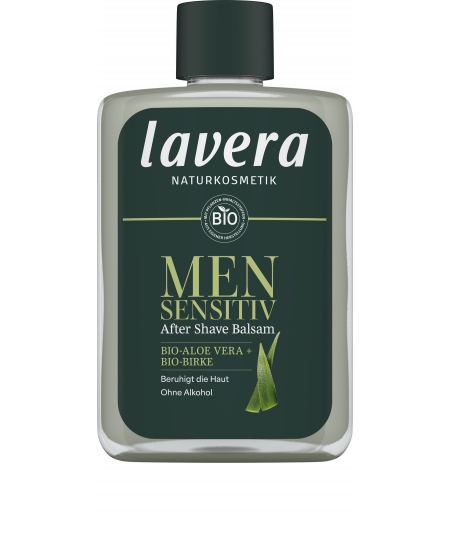Lavera Baume après rasage apaisant Men Sensitiv Aloe et Bambou 50 ml anti rougeurs Espritphyto
