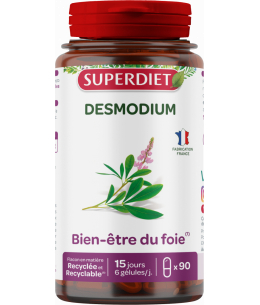 Desmodium 90 capsules Super Diet depuratif du foie Espritphyto