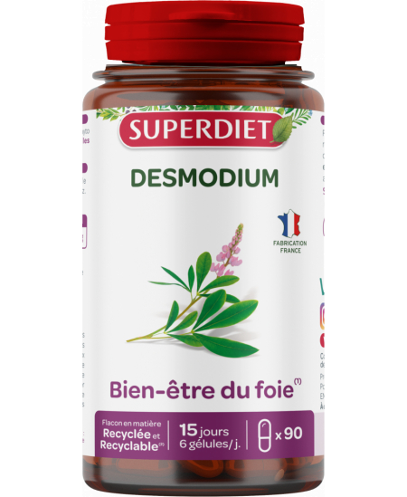 Desmodium 90 capsules Super Diet depuratif du foie Espritphyto Desmodium 90 capsules Super Diet depuratif du foie Espritphyto