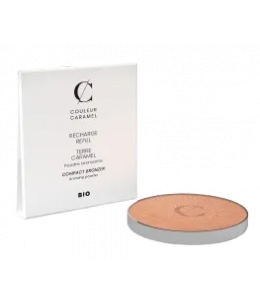 Couleur Caramel -Recharge Terre Caramel No 22 - Brun orangé nacré 8,5 gr Espritphyto