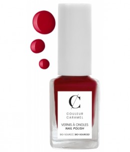 Couleur Caramel - Vernis à ongles No 08 -  Rouge mat 11 ml