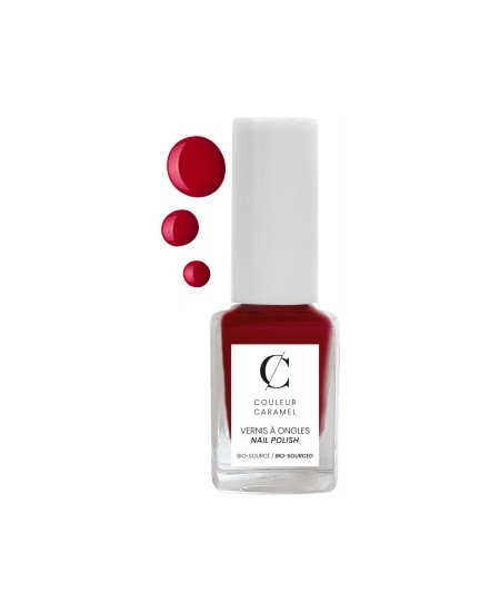 Couleur Caramel - Vernis à ongles No 08 -  Rouge mat 11 ml