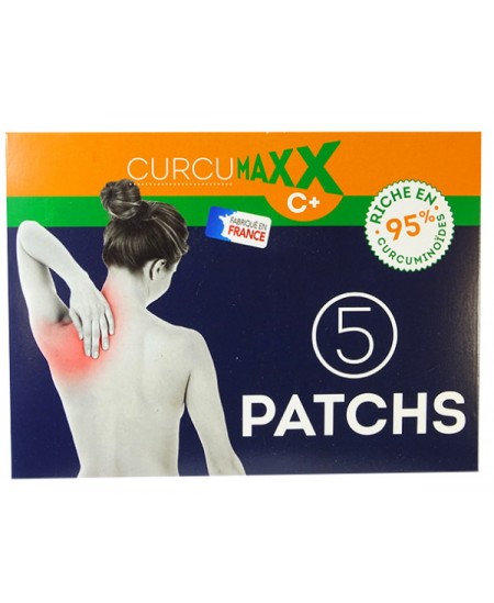 Curcumaxx - Curcumaxx patchs - boîte de 5 patchs Curcumaxx - Curcumaxx patchs - boîte de 5 patchs