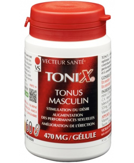 Toni'X 60 gélules Vecteur santé tonus sexuel vigueur Espritphyto