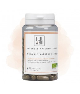 Belle et Bio - Défenses Naturelles bio - 120 gélules