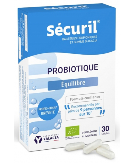 Yalacta Sécuril Probionibacterium freudenreichii 30 gélules probiotiques microbiotiques Espritphyto Yalacta Sécuril Probionibacterium freudenreichii 30 gélules probiotiques microbiotiques Espritphyto