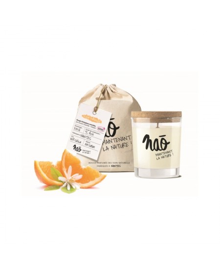 Nao - Bougie parfumée naturelle Fleur d'Oranger - 200 g Nao - Bougie parfumée naturelle Fleur d'Oranger - 200 g