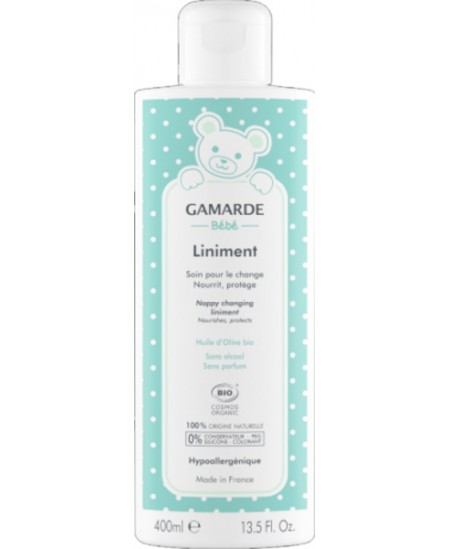 Gamarde - Liniment soin de Bébé Flacon de 400 ml change des peaux délicates sensibles Espritphyto Gamarde - Liniment soin de Bébé Flacon de 400 ml change des peaux délicates sensibles Espritphyto