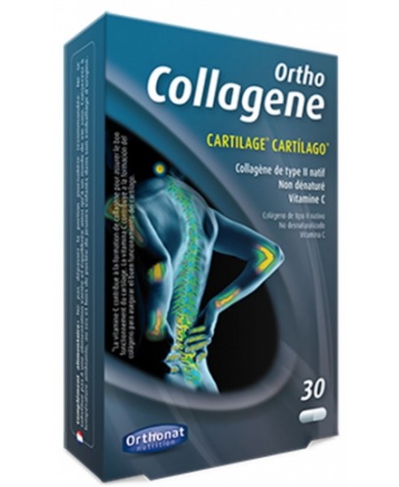 Orthonat Nutrition Ortho Collagène de type 2 - 30 gélules cartilage natif souplesse Espritphyto Orthonat Nutrition Ortho Collagène de type 2 - 30 gélules cartilage natif souplesse Espritphyto