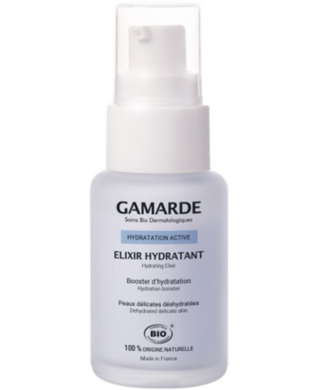 Gamarde - Elixir hydratant hydratation active Flacon pompe 30 ml booster hydratant désaltérant Espritphyto Gamarde - Elixir hydratant hydratation active Flacon pompe 30 ml booster hydratant désaltérant Espritphyto