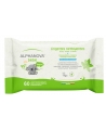 Lingettes épaisses extra douces Coton Biodégradables Amande x72 - Alphanova Espritphyto