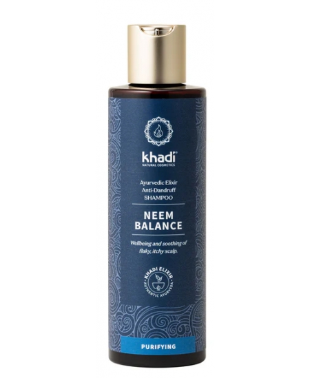 Shampoing ayurvédique Neem Balance - 200 ml - Khadi anti-pelliculaire Espritphyto Shampoing ayurvédique Neem Balance - 200 ml - Khadi anti-pelliculaire Espritphyto