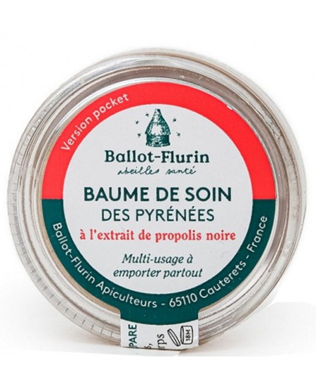 Baume de soin des Pyrénées version pocket - 7 ml - Ballot Flurin Espritphyto