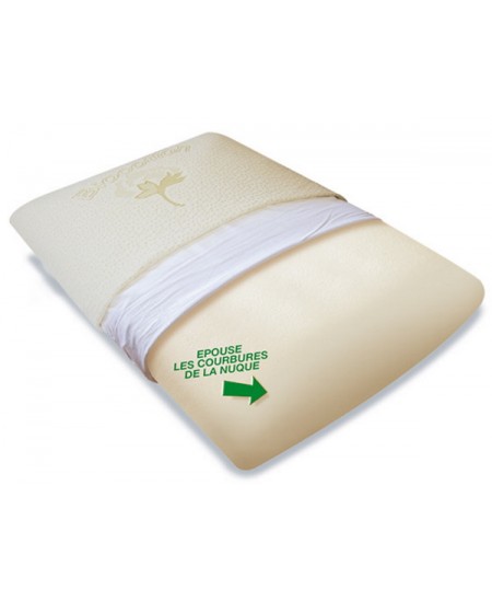 Biorelax - Oreiller Traditionnel Viscovégétal 60 x 40 Biorelax - Oreiller Traditionnel Viscovégétal 60 x 40
