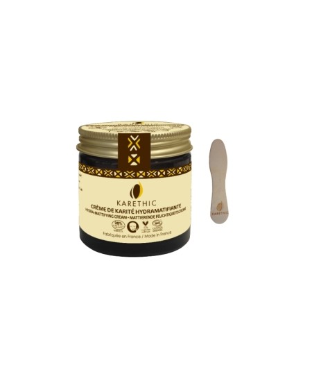 Karethic - Crème hydramatifiante Camomille Karité Poudre de riz - 50 ml Karethic - Crème hydramatifiante Camomille Karité Poudre de riz - 50 ml